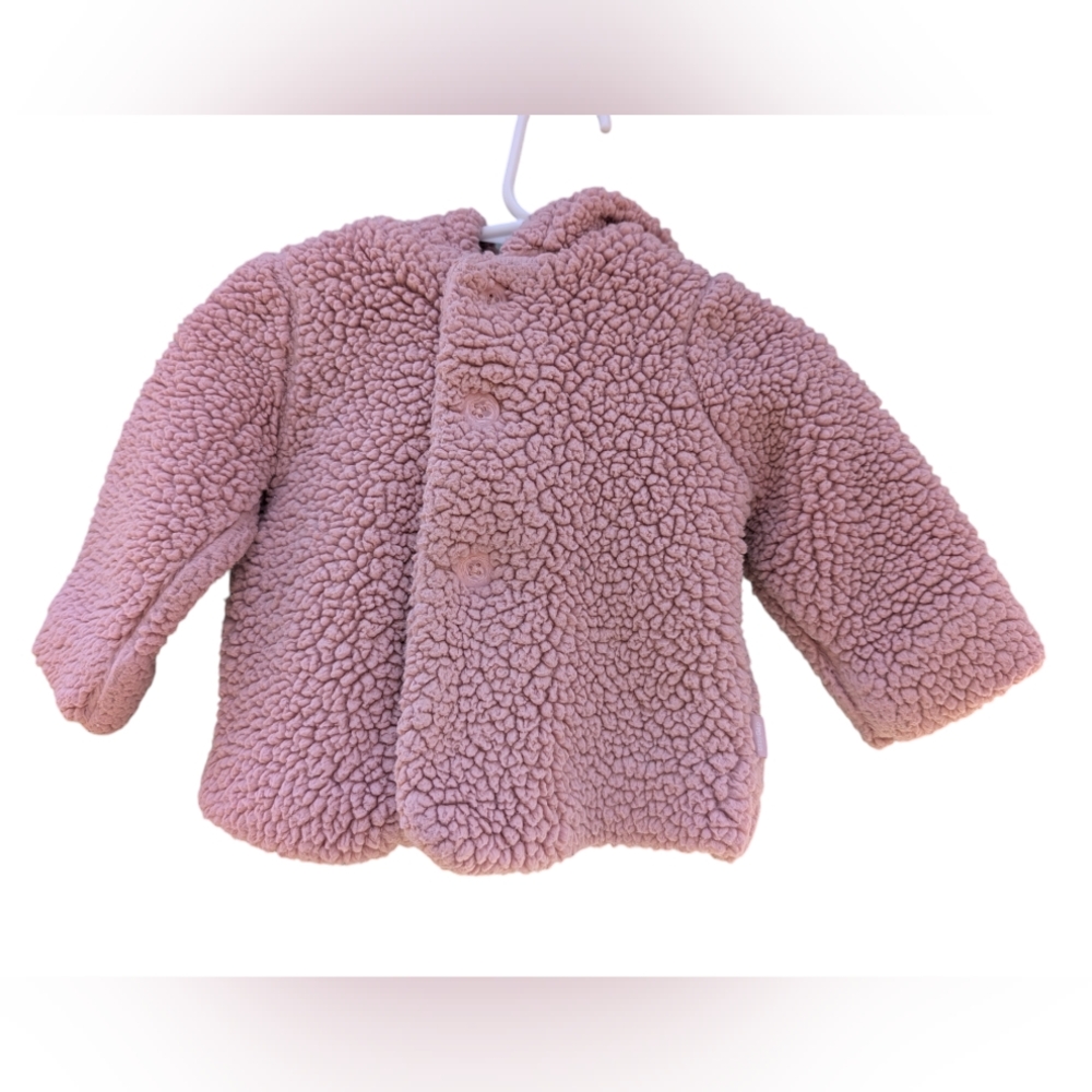 Gap, girls teddy coat size 6-12 months